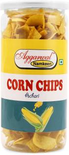 aggarwalnamkeen Corn Chips Achari Tasty Flavoured Chips | Crunchy & Tasty Chips