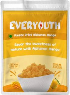 everyouth Freeze Dried Mango Snack, Export Quality, Ready To Eat Snack Chips