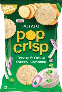 UNIBIC Pop Crisp - Cream & Onion Potato Chips