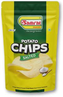 SAMRAT Potato Chips Salted Aloo Wafer – Crispy & Crunchy | Ready-to-Eat Snacks Chips