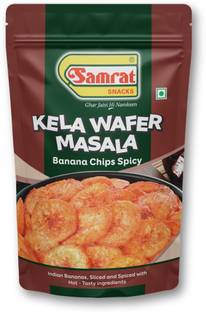 Samrat Kela Wafer Masala- Crispy & Crunchy Banana Chips | Ready-to-Eat Snacks | Chips
