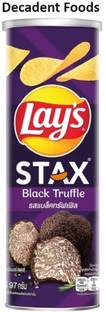 Decadent Foods Lays Stax Black Truffle Stackable Chips Offer an Exquisite Taste of Black Pepper Chips