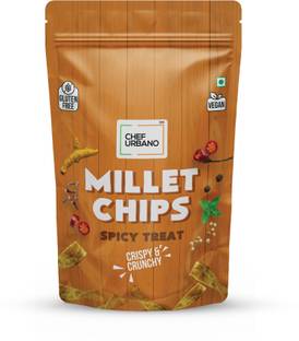 Chef Urbano Millet Chips Spicy Treat 85g Chips