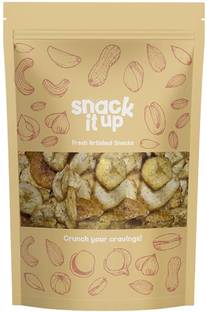 SNACK IT UP Salt N Pepper Kerala Original Banana Chips/Wafers | Healthy Tea Time Snack