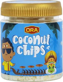Sresth Ora Coconut Chips Healthy Snacks, Pure and Natural Taste in Every Bite Chips