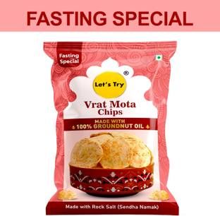 Let's Try Vrat Potato Chips Chips