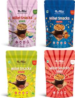 ME & MILLETS Millets Snacks Packs Ragi Crunchy Cream Chips