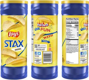 Lay's STAX Original Flavor Potato Chips (IMPORTED FROM USA) Chips