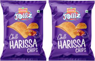 TASTEA ANAND CHILLI HARISSA CHIPS 135 gm Pack of 2 Chips