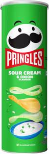 Pringles Sour Cream & Onion Flavoured Potato Chips