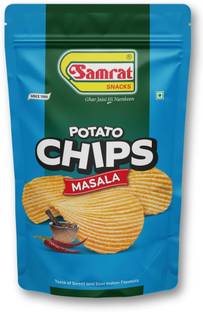 SAMRAT Potato Chips Masala Aloo Wafer – Crispy & Crunchy | Ready-to-Eat Snacks Chips