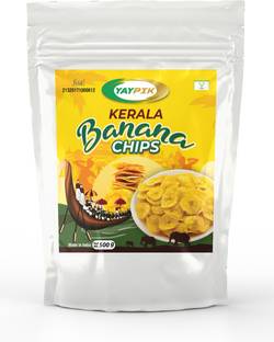 YAYPIK Kerala Banana Chips Purely Homemade Prepared in Coconut Oil Chips