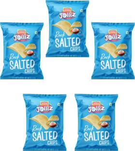 TASTEA ANAND ROCK SALTED CHIPS 135gm Pack of 5 Chips