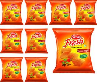 VIMAL Fresh Magic Masala Wafers - 150g x 9 Spicy Snack - Ultimate Crispy Delight