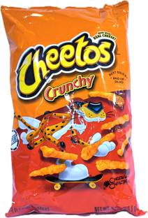 Cheetos Flamin Hot Crunchy Pouch, 227 g Crackers
