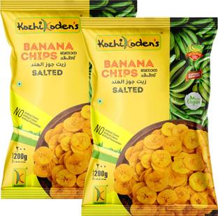 kozhikoden's Salted Banana Chips Crispy Kerala Snack Vegan & Healthy Chips