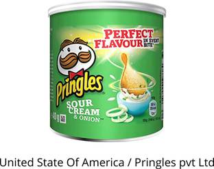 Pringles Sour Cream & Onion (IMPORTED FROM USA) Chips