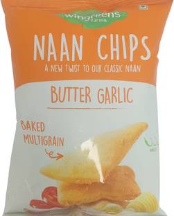 Wingreens Farms Butter Garlic Naan Chips
