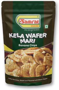 SAMRAT Kela Wafer Mari - Crispy & Crunchy Banana Chips | Ready-to-Eat Snacks | Chips