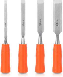 ORTIZA 4 Piece Wood Chisel Set Woodworking Tools Set, Wood Chisels for Woodworking Combination Chisel Set