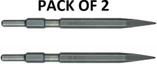 BOSCH 2608690350 Pointed Chisel with 17 mm Hex Shank (Diameter 19 mm) for 5 Kg Hammer Combination Chisel Set