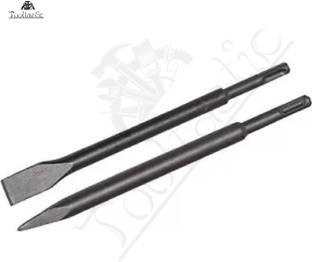 Tooltastic Heavy duty 14X250mm Flat and Pointed SDS Plus hammer drill chisel bit Rotary Hammer Spade Cold Chisel Tile Remover FP-02C Firmer Chisel