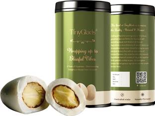 TinyGlads Chocolates Coated Elaichi Rabdi Almonds Jar Truffles
