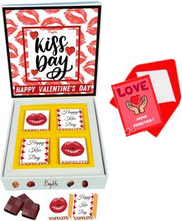 Expelite Best Gift for Boyfriend Kiss day - 4pcs Romantic Gift for Girlfriend On Kiss Day Bars