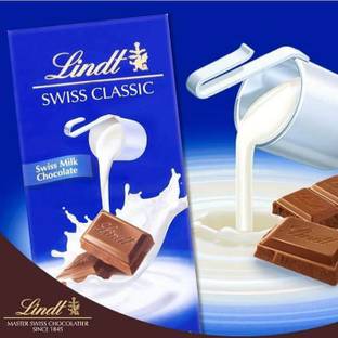 LINDT Swiss Classic Milk Chocolate (IMPORTED FROM SWITZERLAND) Bars