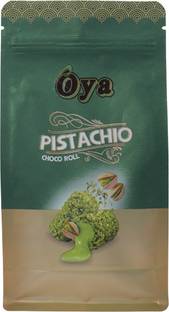 Oya Pistachio Choco Roll 200 Gram | Classic Delicious Wafer Roll Sticks Bites