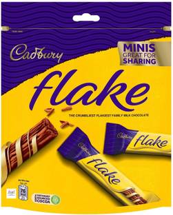 Cadbury Flake Milk Chocolate Lots Of Little Mini's 159.5g (Imported UK) Bars
