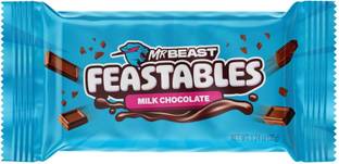 Mr Beast Feastables Milk Chocolate New Pack with Smooth and Creamy Bars