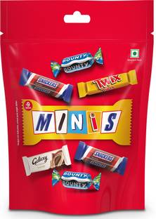 SNICKERS Best of Minis Assorted Chocolate, Pack of Bars