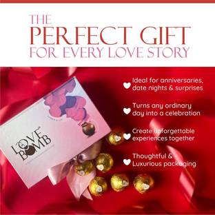 Love Bomb Exquisite Chocolates for Couples Truffles