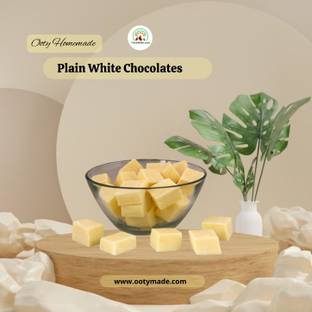 Ooty Made.Com Plain White Chocolates For You and Your Loved Ones Bars