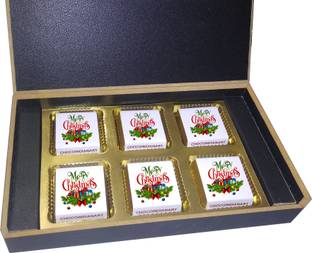 CHOCOINDIANART Excellent Merry Christmas-06pcs Delicious Chocolate Gift || Truffles
