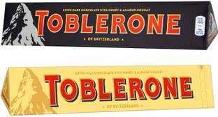 Toblerone COMBO SWISS CHOCOLATE DARK AND MILK Bars