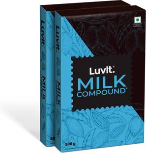 LuvIt Crush Milk Compound Bar |Pack of 2 | Bars