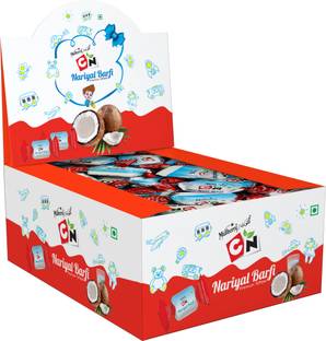 Mulberry foods CN Nariyal Barfi Box 960g Bites