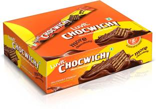 LuvIt Chocwich Brown Crispy Wafer Chocolates | Crunchy & Delicious | Bars