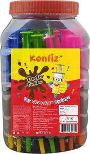 KONFIZ Chocolate Toy Syringe-Doctor Pichku (30 Chocolate Syringe), Perfect for kids Bites