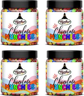 HARIHARKRIDHA Colourful Chocolate Munchies |Chocolate Balls | Gems |Buttons |Truffles Crackles Bites