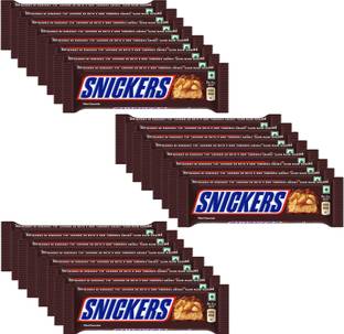 SNICKERS Peanut Filled Chocolate, Loaded with Nougat & Caramel Bars