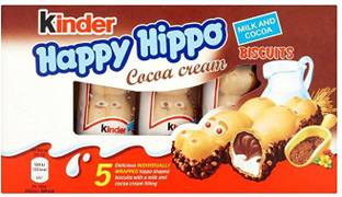Kinder Happy Hippo Milk & Cocoa Cream Bites
