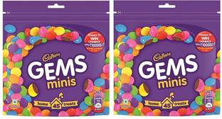 Cadbury Gems Chocolate Home Treats Bars