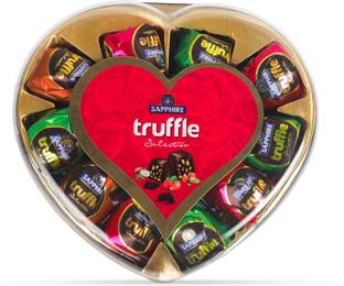Sapphire Chocolate Truffle Selection Infused with Crunchy Nuts T10 Truffles