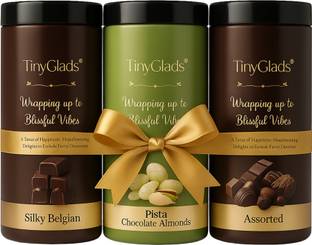 TinyGlads Premium Chocolate Jars | Festive, Birthday & Diwali Gift Truffles, Bites