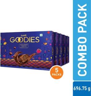 LuvIt Goodies Chocolates Assorted Gift Pack | For Birthday, Rakhi, Diwali Occasions | Truffles