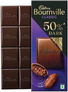 Cadbury Bournville Rich Cocoa 50% Dark Chocolate Bar Bars