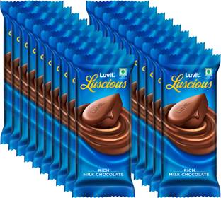 LuvIt Luscious Milk Chocolate Bars | Multipack | Deliciously Smooth | Bars
